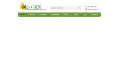 Desktop Screenshot of ecogen.ca