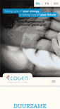 Mobile Screenshot of ecogen.be